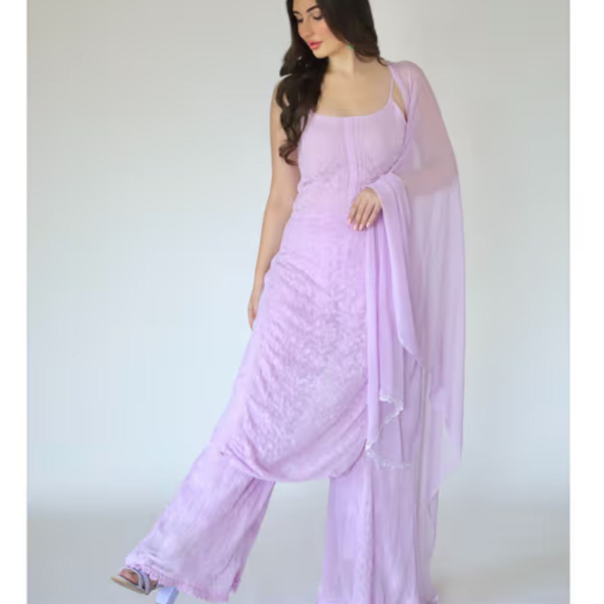 Pack of 3 |Chikankari Suit Sets with Dupatta | Traditional Ethnic Wear for Women | CSC-01