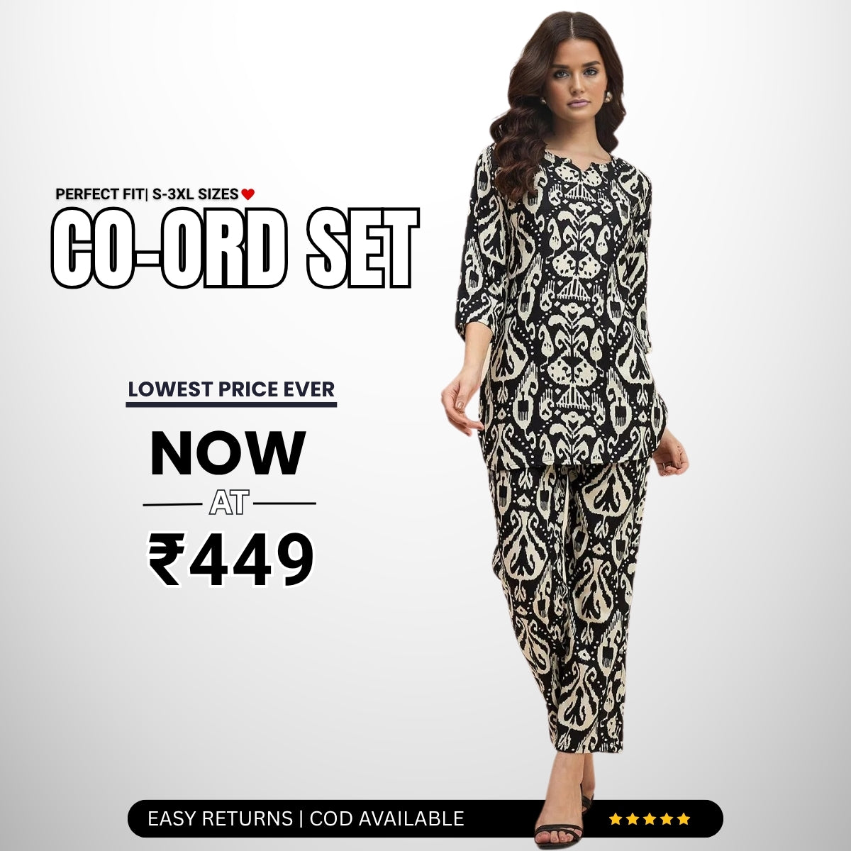Trendy Women’s Co-ord Sets – Grab Yours on Sale Today | CS-09