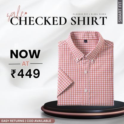 Men’s Formal Shirt Sale – Elevate Your Office Style | Flexible Cotton Shirts | OS-10
