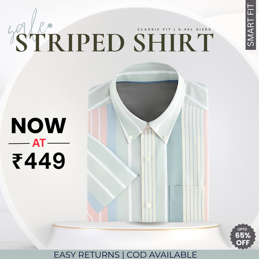Men’s Formal Shirt Sale – Elevate Your Office Style | Flexible Cotton Shirts | OS-11