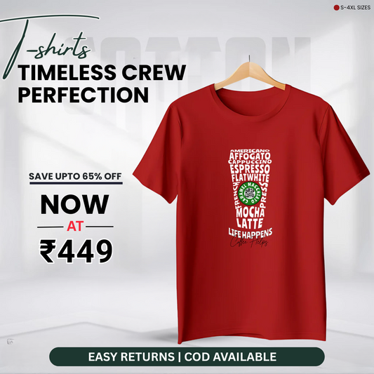 Men’s T-Shirt Sale | Fresh Tees, Fresh Deals |Pure Cotton Comfort | TC-11