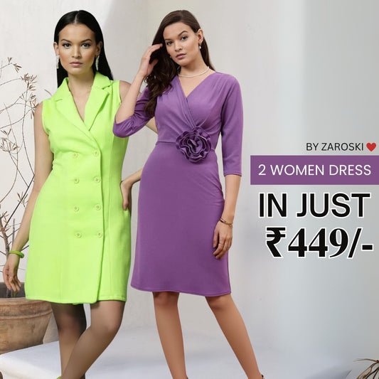 2 Combo Women’s Dresses | Premium Quality | C-083