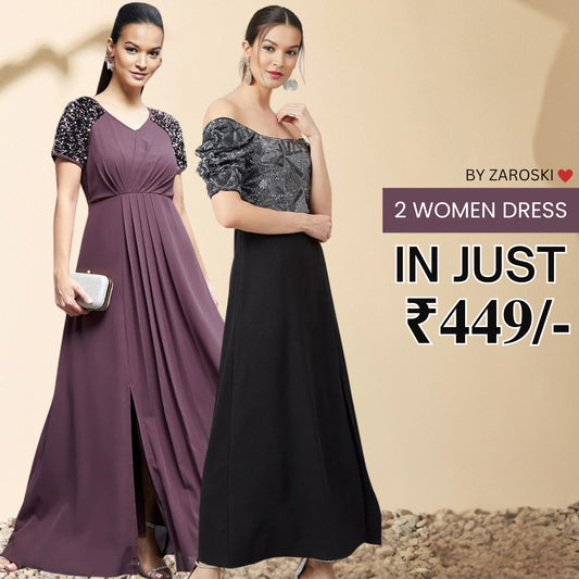 2 Combo Women’s Dresses | Premium Quality | C-084