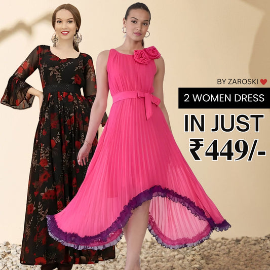 2 Combo Women’s Dresses | Premium Quality | C-088