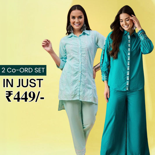 2-Pack Combo Double the Style with Our Co-Ord Set | C-143