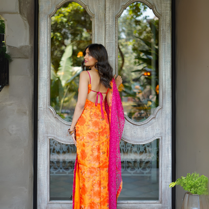 Embrace Elegance with Our 3-Piece Adjustable Kurti, Pant & Dupatta Set | PACK OF 3 | AK-03