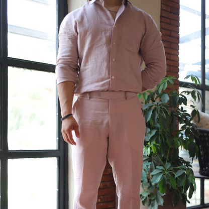 Exclusive Sale on Men’s Linen Shirts and Pants | Elevate Your Summer Style | LS-16