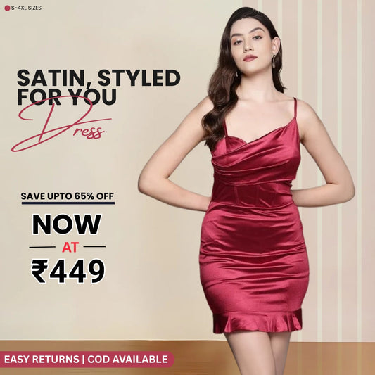 Women’s Satin Dress Luxe Looks for Every Occasion | S-01