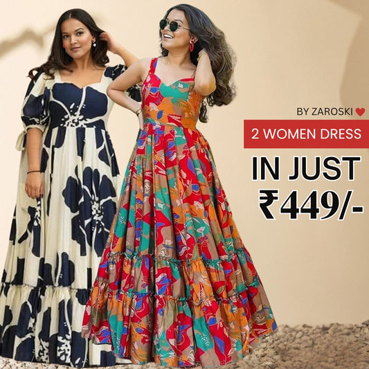 2 Combo Women’s Dresses | Premium Quality | C-072