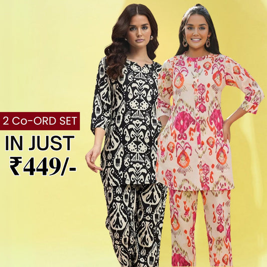 2-Pack Combo Double the Style with Our Co-Ord Set | C-131