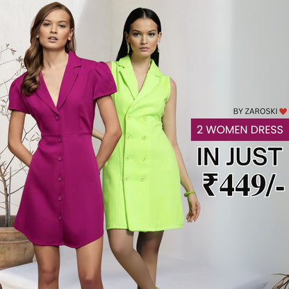 2 Combo Women’s Dresses | Premium Quality | C-091