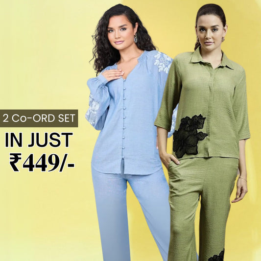 2-Pack Combo Double the Style with Our Co-Ord Set | C-146
