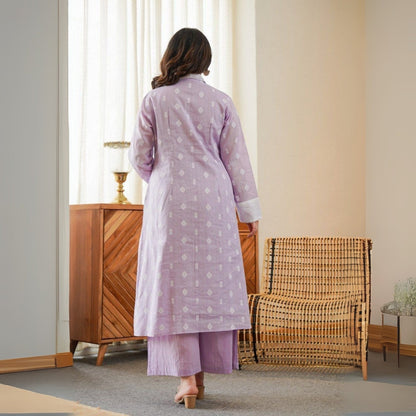 3 Combo Soft Cotton Kurta with Stylish Printed Pants Set For Daily Wear | KSP-04