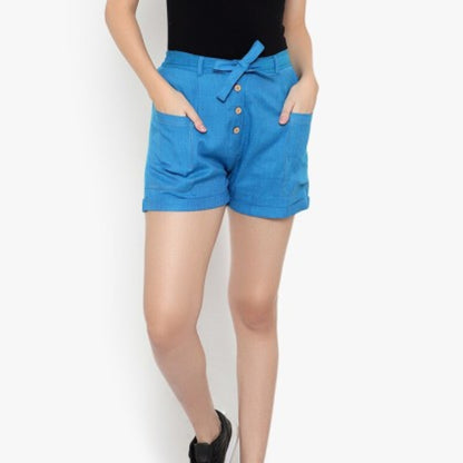 Pack Of 3| Modern Llifestyles Regular Fit Cotton Shorts for Women |NS-04