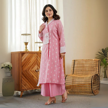 3 Combo Soft Cotton Kurta with Stylish Printed Pants Set For Daily Wear | KSP-04
