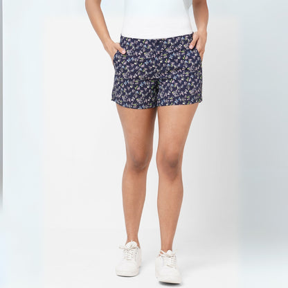 Pack Of 4 | Modern Llifestyles Regular Fit Cotton Shorts for Women | C-093