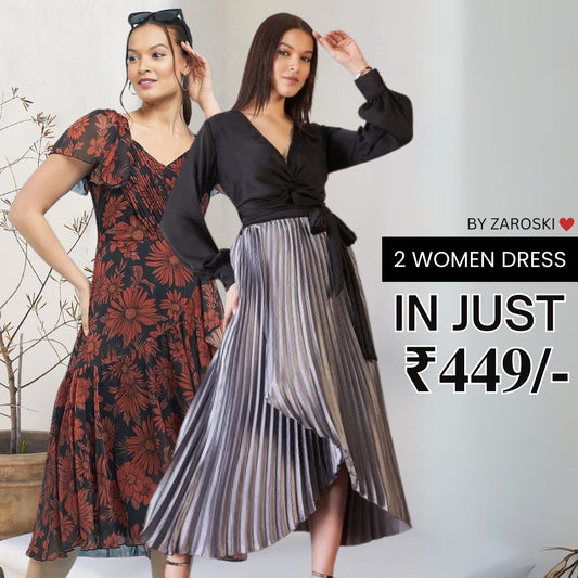 2 Combo Women’s Dresses | Premium Quality | C-073