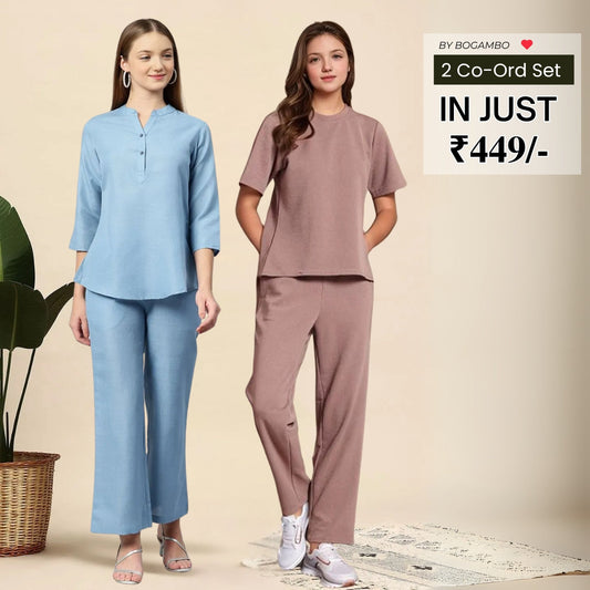 2-Pack Summer Style Duo: Co-Ord Set Combo | CS-02