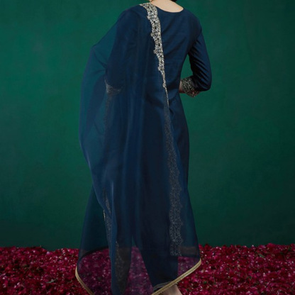 Pack of 3 | Elegant Silk Suit Set for Women | Festive & Party Wear |  SS-02
