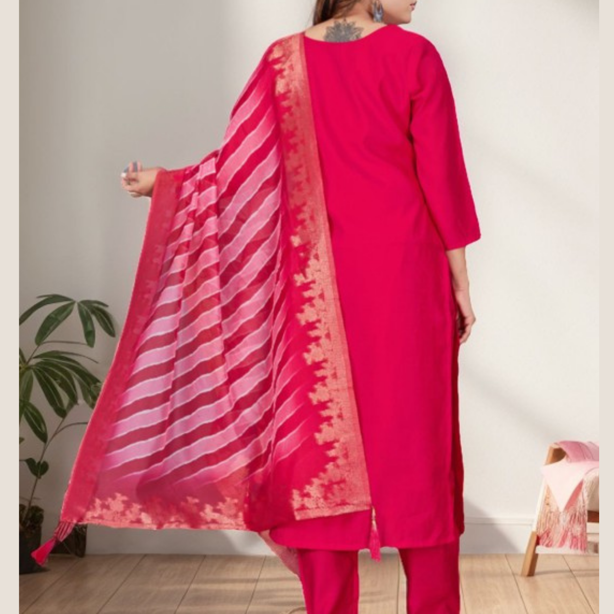 3 Combo Pack | Women’s Suit Set with Dupatta | S-10