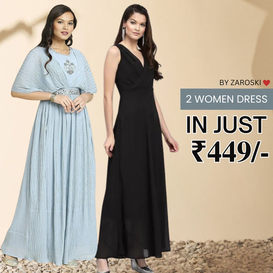 2 Combo Women’s Dresses | Premium Quality | C-074