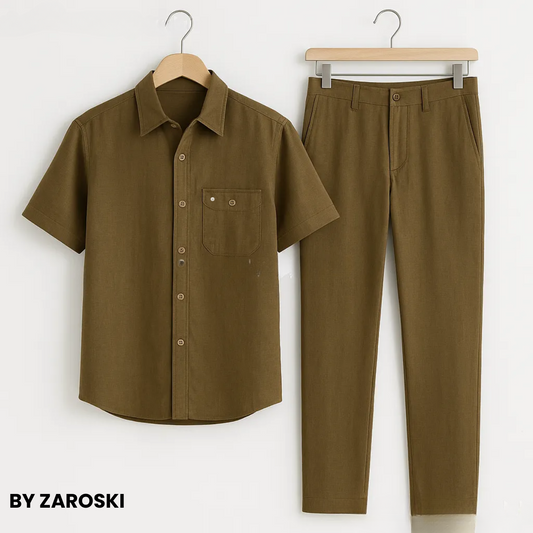 Exclusive Sale on Men’s Linen Shirts and Pants | Elevate Your Summer Style  | LS-09