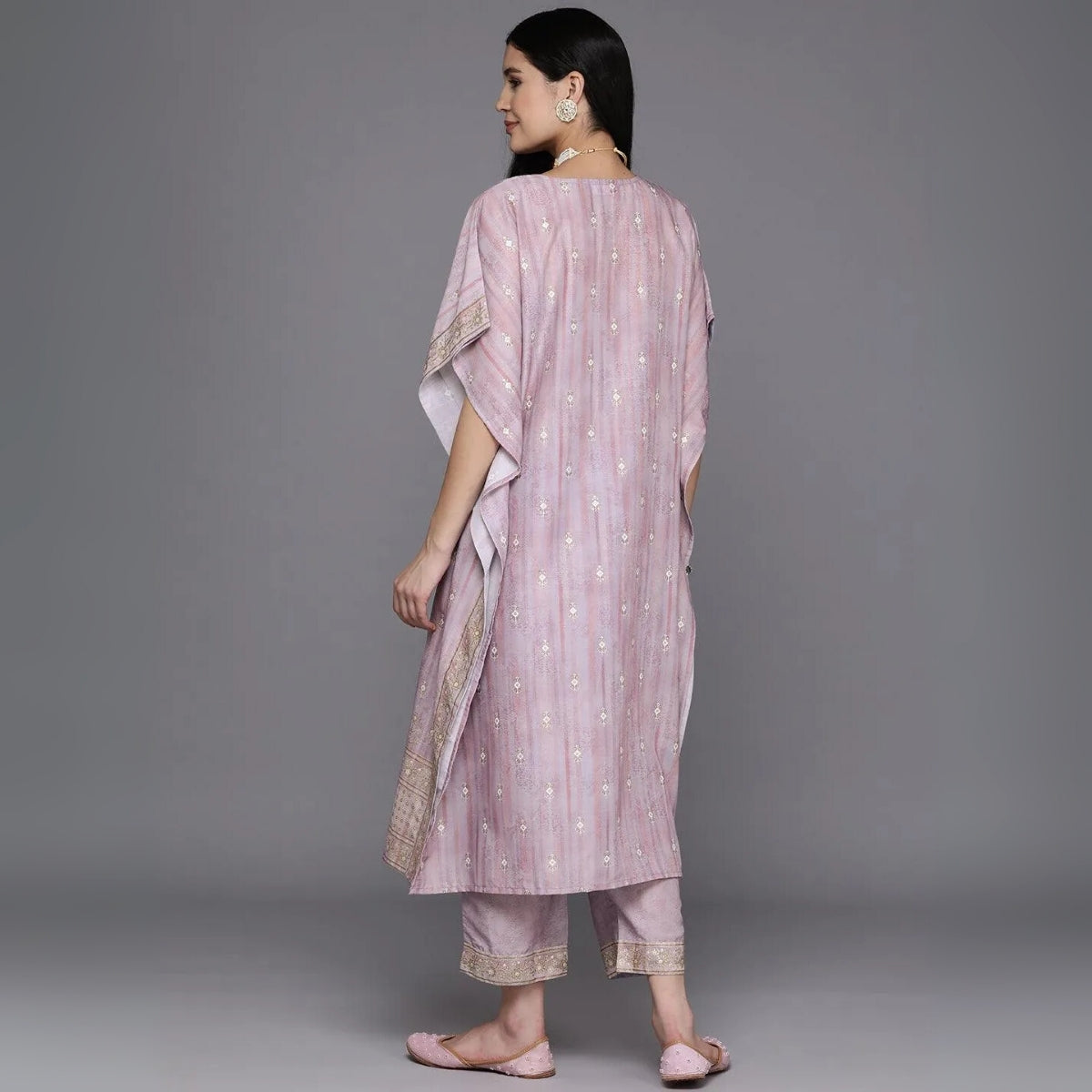 Stylish Kaftan Kurta and Pant Combo for Every Occasion | K-09