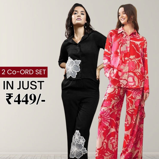 2-Pack Combo Double the Style with Our Co-Ord Set | C-133