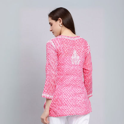 3 Combo Pack Cotton Short Kurtis | Summer Cotton Bliss | 3/4 Sleeve | C-153