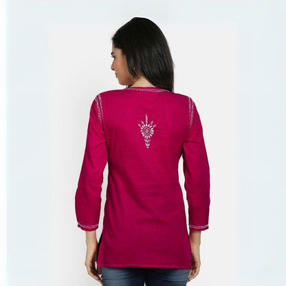3 Combo Pack Cotton Short Kurtis | Summer Cotton Bliss | 3/4 Sleeve | C-165
