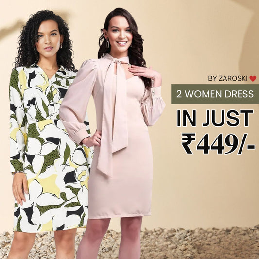 2 Combo Women’s Dresses | Premium Quality | C-076