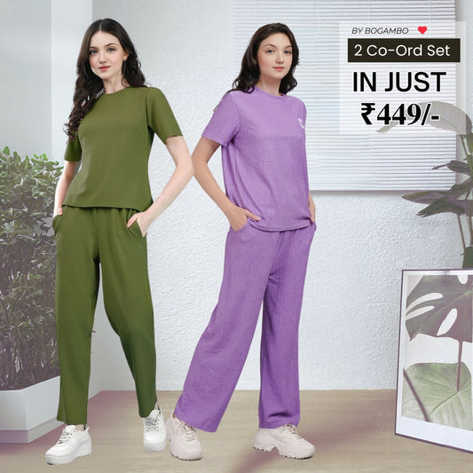 2-Pack Summer Style Duo: Co-Ord Set Combo | CS-05