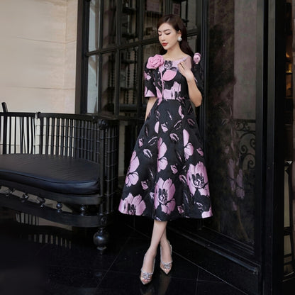 Pack of 3 Fashionable High-Low Hem Western Dress for Evening Celebrations | WD -01