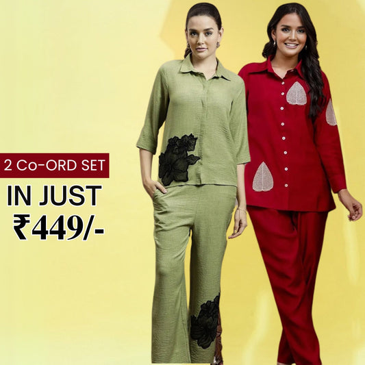 2-Pack Combo Double the Style with Our Co-Ord Set | C-134