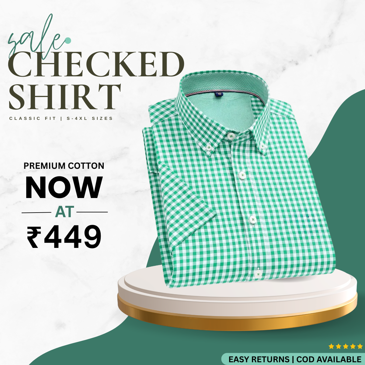 Men’s Formal Shirt Sale – Elevate Your Office Style | Flexible Cotton Shirts | OS-05