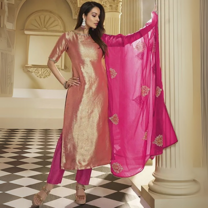 3 Combo Pack | Women’s Suit Set with Dupatta | S-06