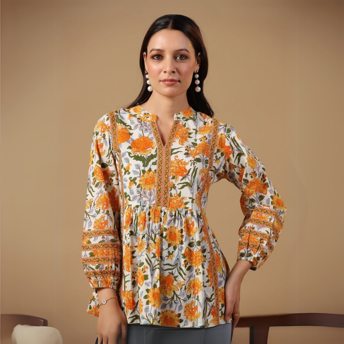 6 Pack Short Kurtis | Perfect For Summer| 3/4 Sleeve | C-105