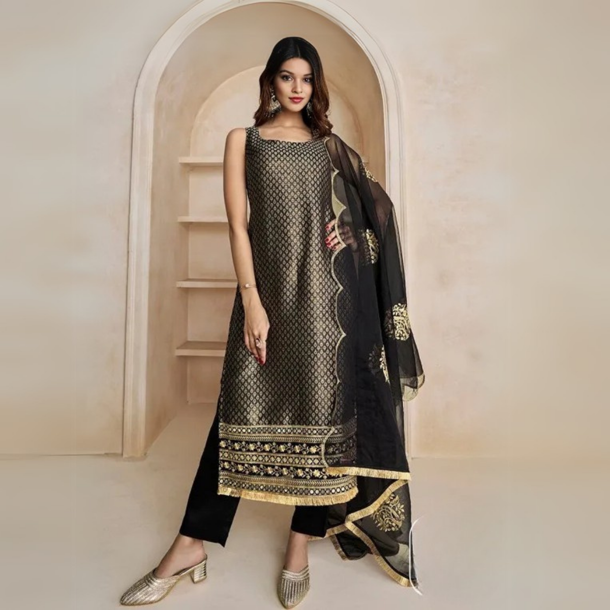 3 Combo Pack | Women’s Suit Set with Dupatta | S-06