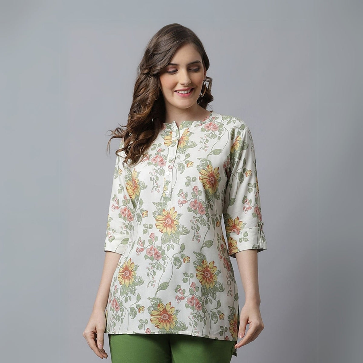 6 Pack Short Kurtis | Perfect For Summer| 3/4 Sleeve | C-105