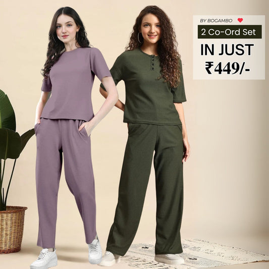 2-Pack Summer Style Duo: Co-Ord Set Combo | CS-06