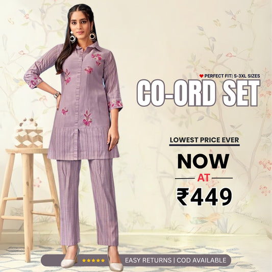Trendy Women’s Co-ord Sets – Grab Yours on Sale Today | CS-06