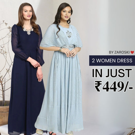 2 Combo Women’s Dresses | Premium Quality | C-077