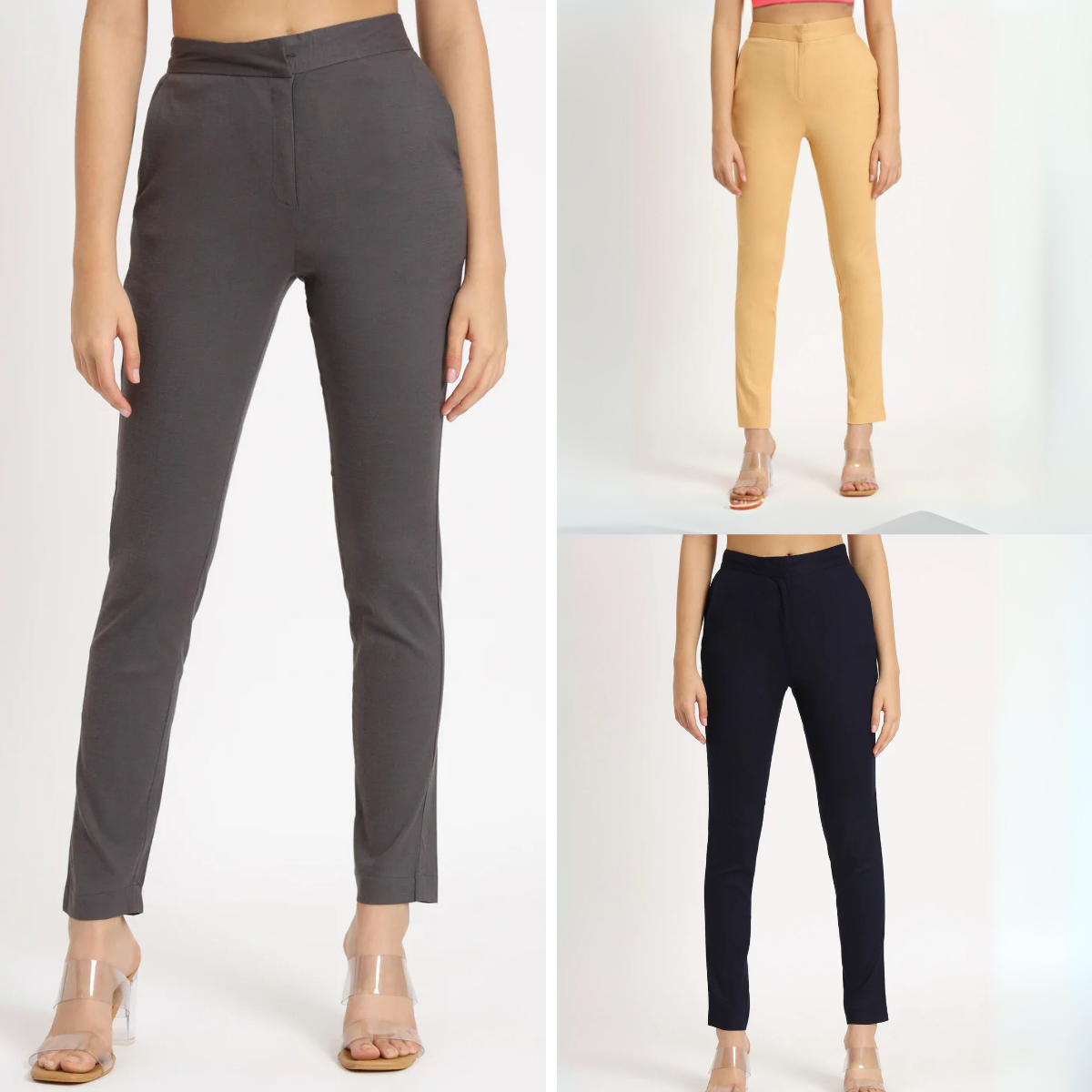 3-Pack of Women’s Trousers & Formal Pants (TF-07)