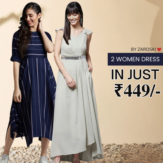 2 Combo Women’s Dresses | Premium Quality | C-078