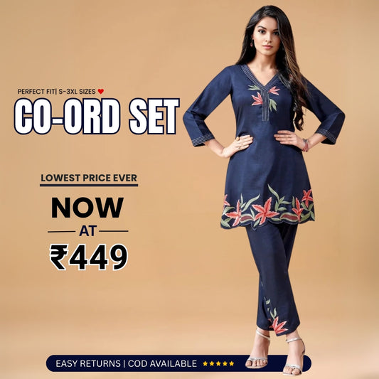 Trendy Women’s Co-ord Sets – Grab Yours on Sale Today | CS-07