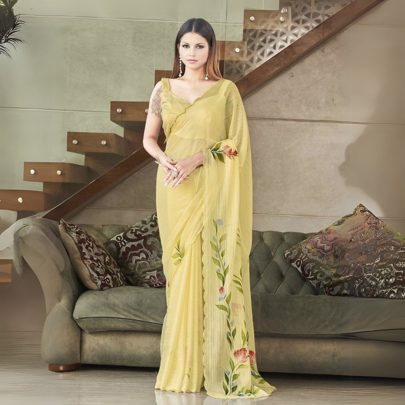 Pack Of 2 Sarees, One Unbeatable Combo in Premium Quality | C-01