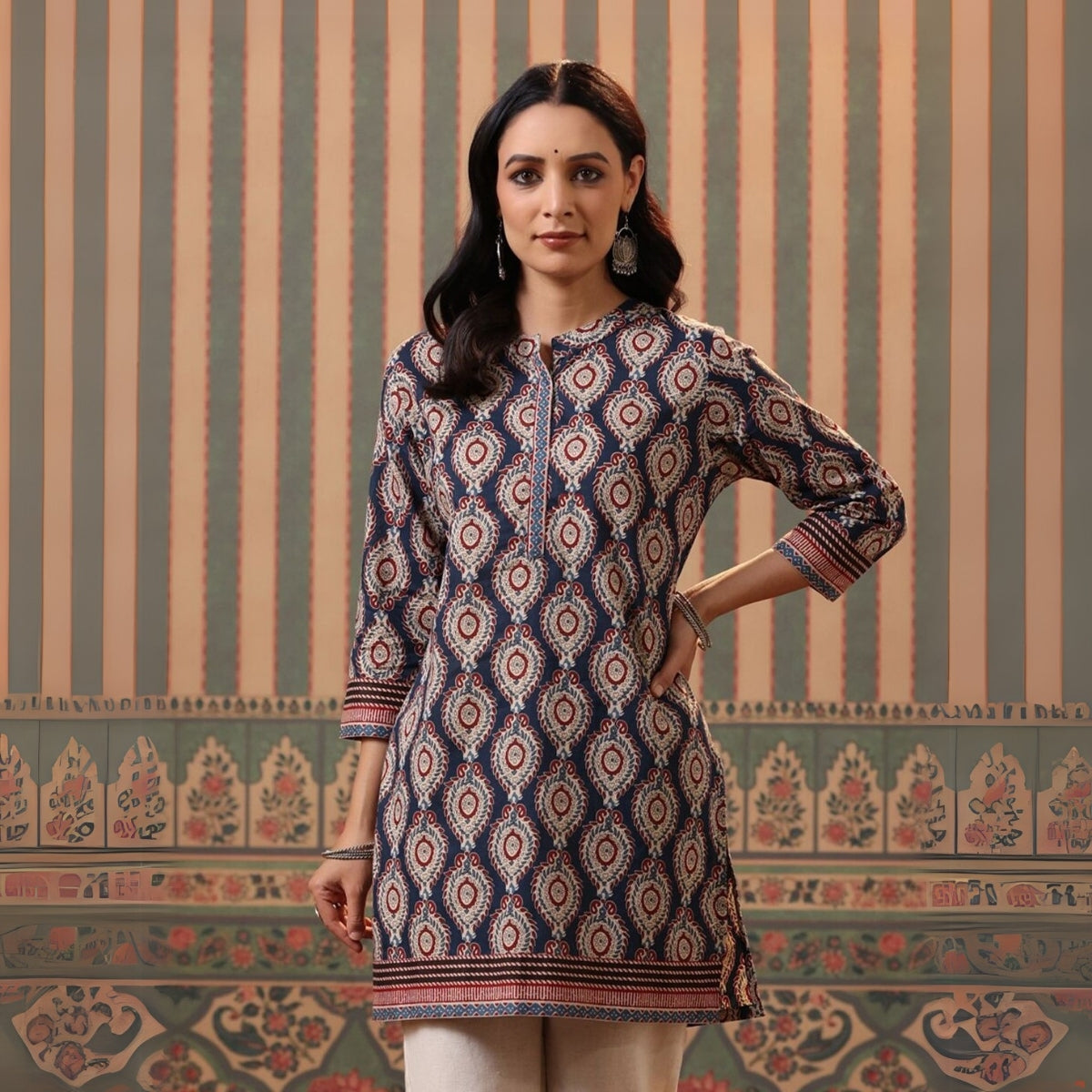 6 Pack Short Kurtis | Perfect For Summer| 3/4 Sleeve | C-107
