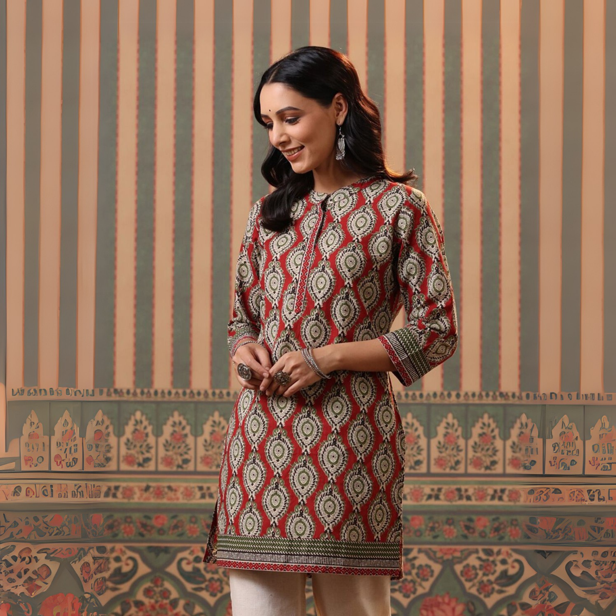 5 Pack Short Kurtis | Perfect For Summer| 3/4 Sleeve | (SK-06)