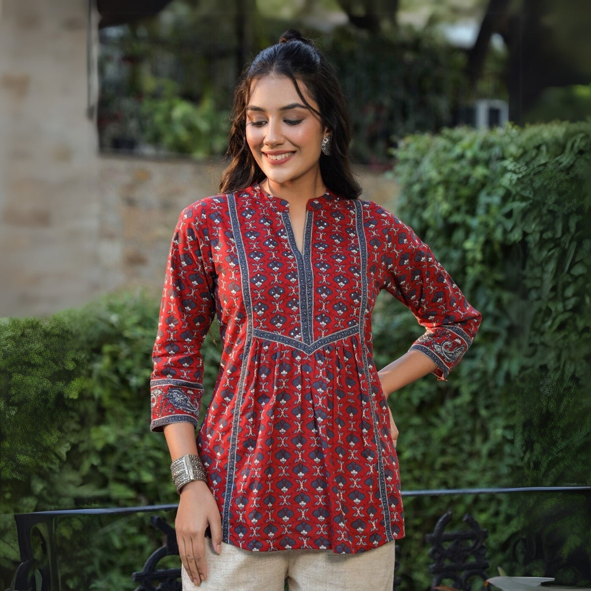 6 Pack Short Kurtis | Perfect For Summer| 3/4 Sleeve | C-106