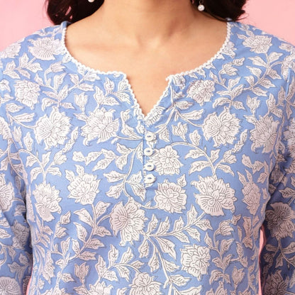 3 Combo Pack Cotton Short Kurtis | Summer Cotton Bliss | 3/4 Sleeve | C-164